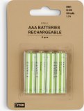 4x Micro-Akku Jysk 1,2V, 900mAh, NiMH, Typ AAA