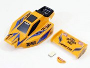 Body Set (TURBO OPTIMA Mid Special/Yellow) Mini-Z Buggy